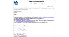 Desktop Screenshot of hp.netsupportsoftware.com